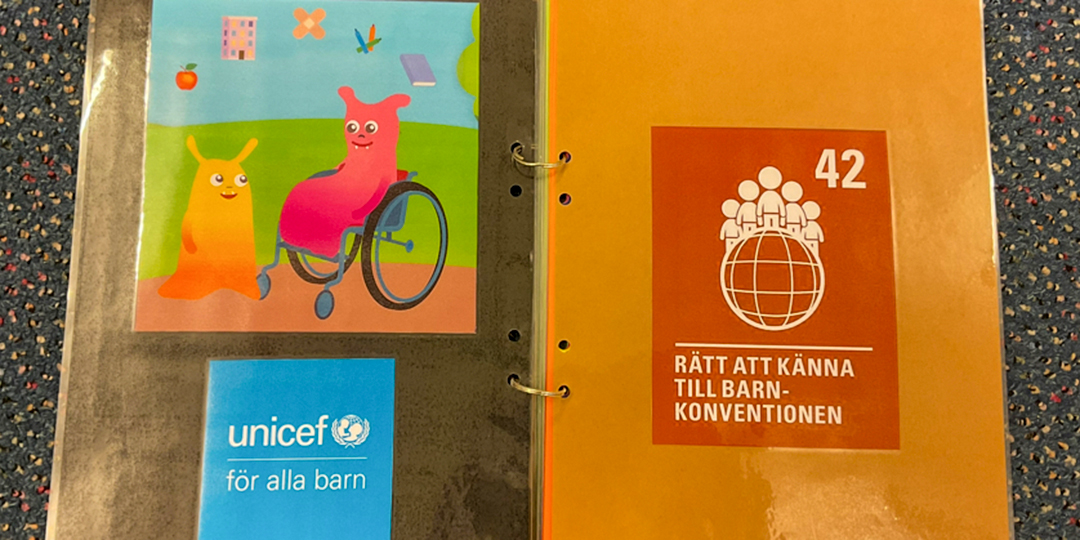 Förskolans bok om barnkonventionen.