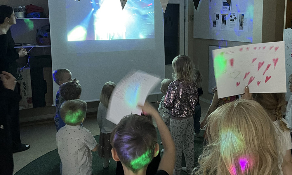 Mellodifestival på förskolan