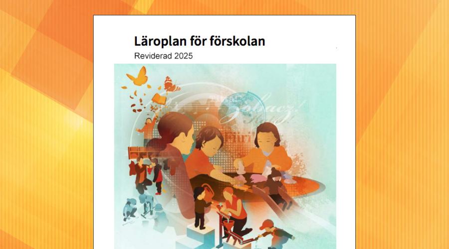 Läroplanens framsida.