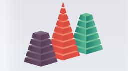 pyramider med nivåer