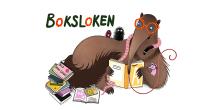 En myrslok omgiven av böcker.