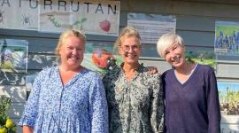 Johanna Kratzer, Jeanette Meyer och Pia Holmberg.