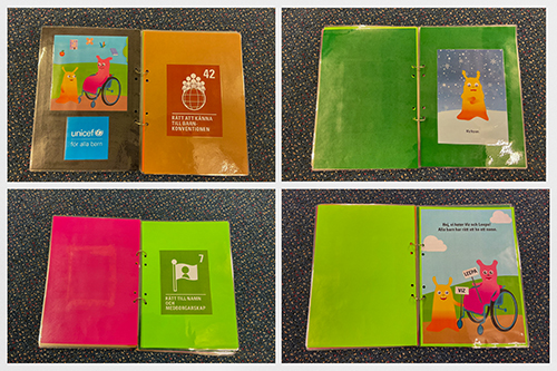 Förskolans egen bok om barnkonventionen.