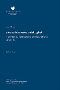 Omslag för Charlotte Öhmans avhandling.
