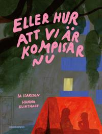 Bokomslag med två barn som sitter i en koja under ett bord.