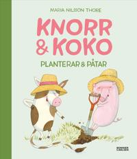 Bokomslag med två djur som gräver.