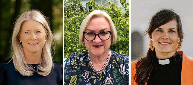 Maria Heimer, Ann S. Pihlgren och Malin Pihlgren.